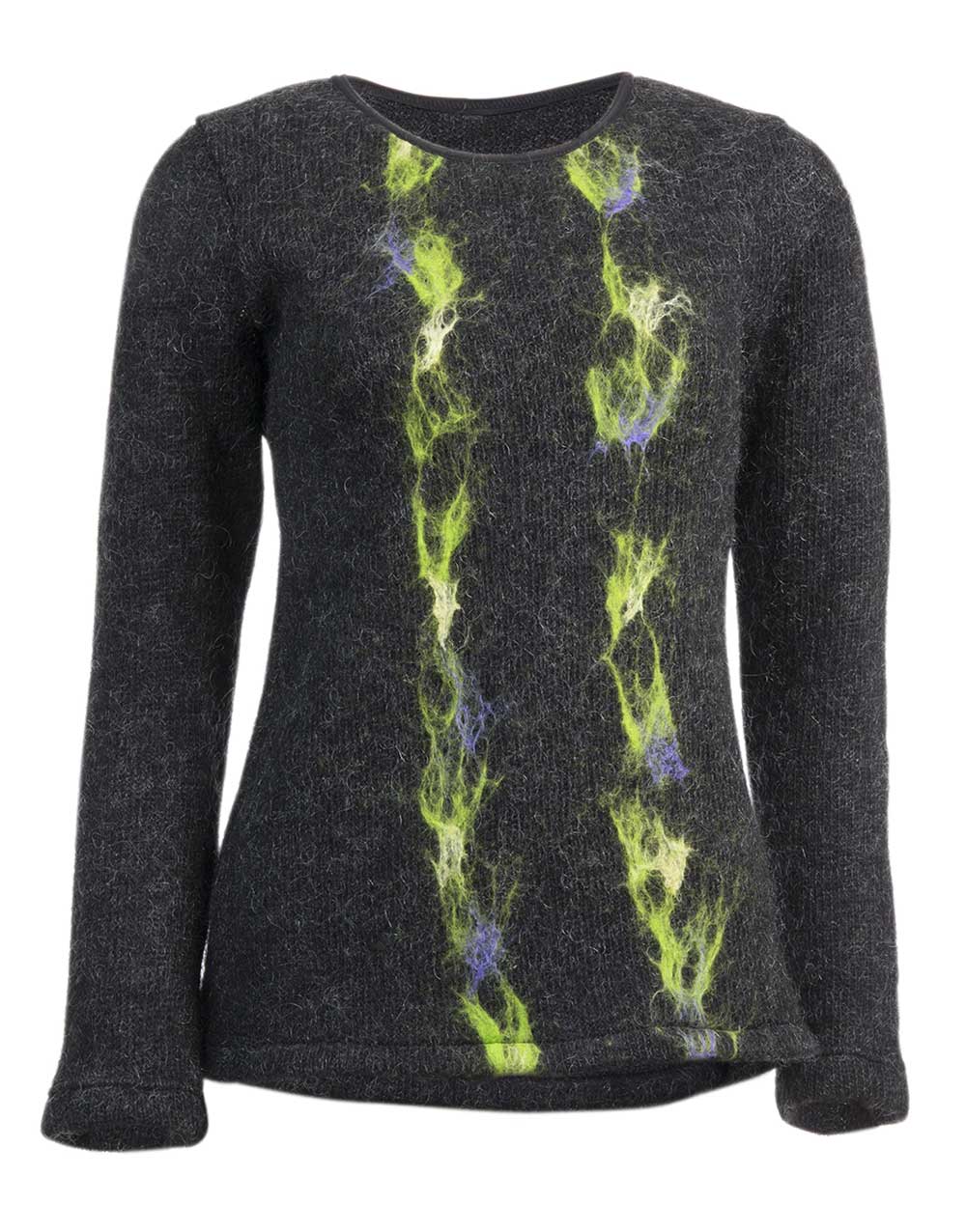 Aurora slim sweater, Icelandic wool