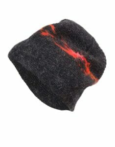 lava cap, black heather, gjoska design